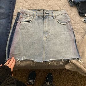 Hudson Jean Skirt